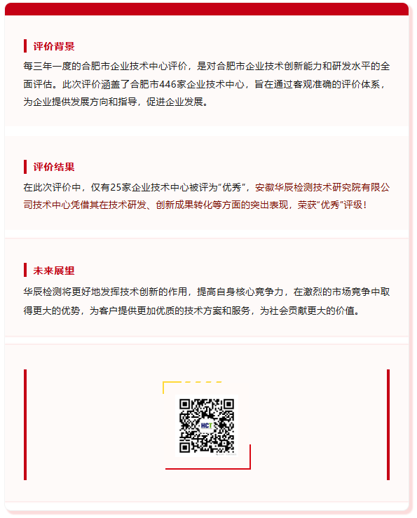 不朽情缘检测被评为“优异”！2024年度合肥市企业手艺中心评价效果公示-企业新闻-不朽情缘